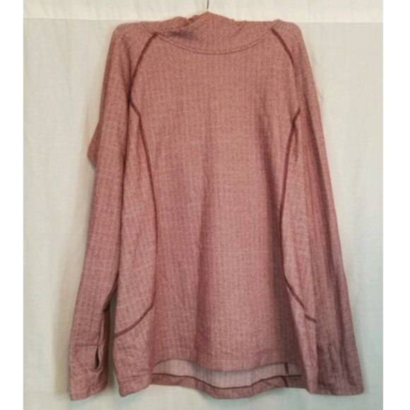 Patagonia Jackets & Blazers - Patagonia Burgundy Active Yoga Hoodie L